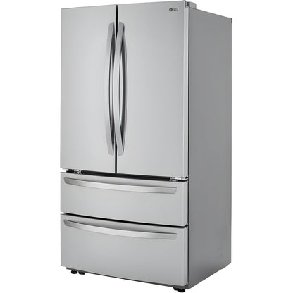LG 36 in. 4-Door French Door Refrigerator 27 Cu. Ft. (LMWS27626S)