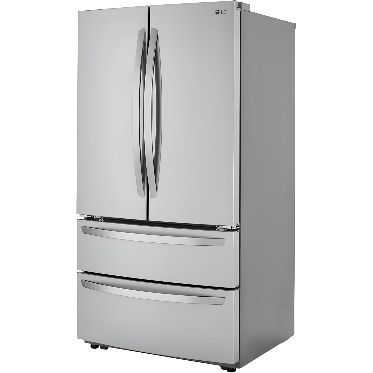 LG 36 in. 4-Door French Door Refrigerator in Stainless Steel 23 Cu. Ft. (LMWC23626S)