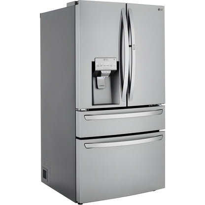 LG 36 in. 4-Door French Door Refrigerator in Stainless Steel 23 Cu. Ft. (LRMDC2306S)