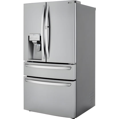 LG 36 in. 4-Door French Door Refrigerator in Stainless Steel 23 Cu. Ft. (LRMDC2306S)