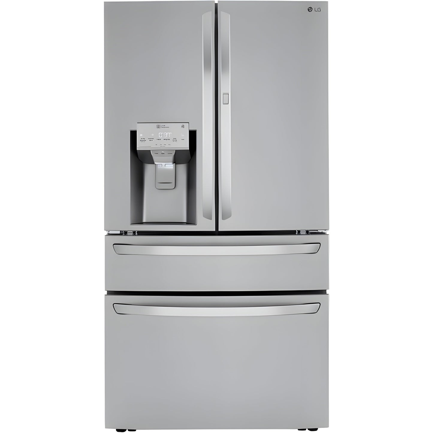 LG 36 in. 4-Door French Door Refrigerator in Stainless Steel 23 Cu. Ft. (LRMDC2306S)