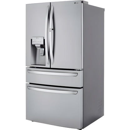 LG 36 in. 4-Door French Door Refrigerator in Stainless Steel 30 Cu. Ft. (LRMDS3006S)