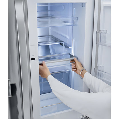 LG 36 in. 4-Door French Door Refrigerator in Stainless Steel 30 Cu. Ft. (LRMDS3006S)