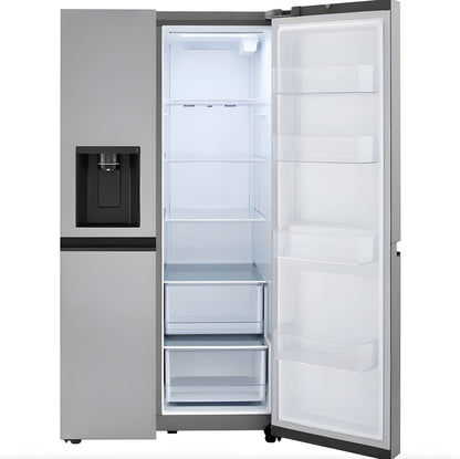 LG 36 in. Side-by-Side Counter-Depth Refrigerator in Stainless Steel 23 Cu. Ft. (LRSXC2306S)
