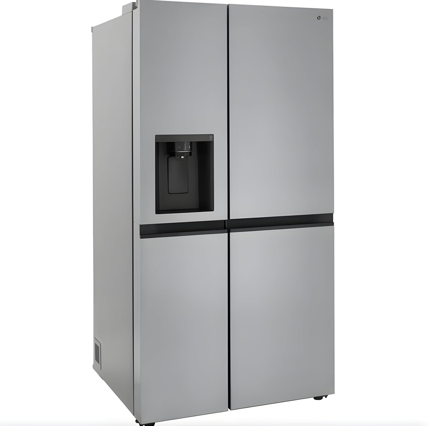 LG 36 in. Side-by-Side Counter-Depth Refrigerator in Stainless Steel 23 Cu. Ft. (LRSXC2306S)
