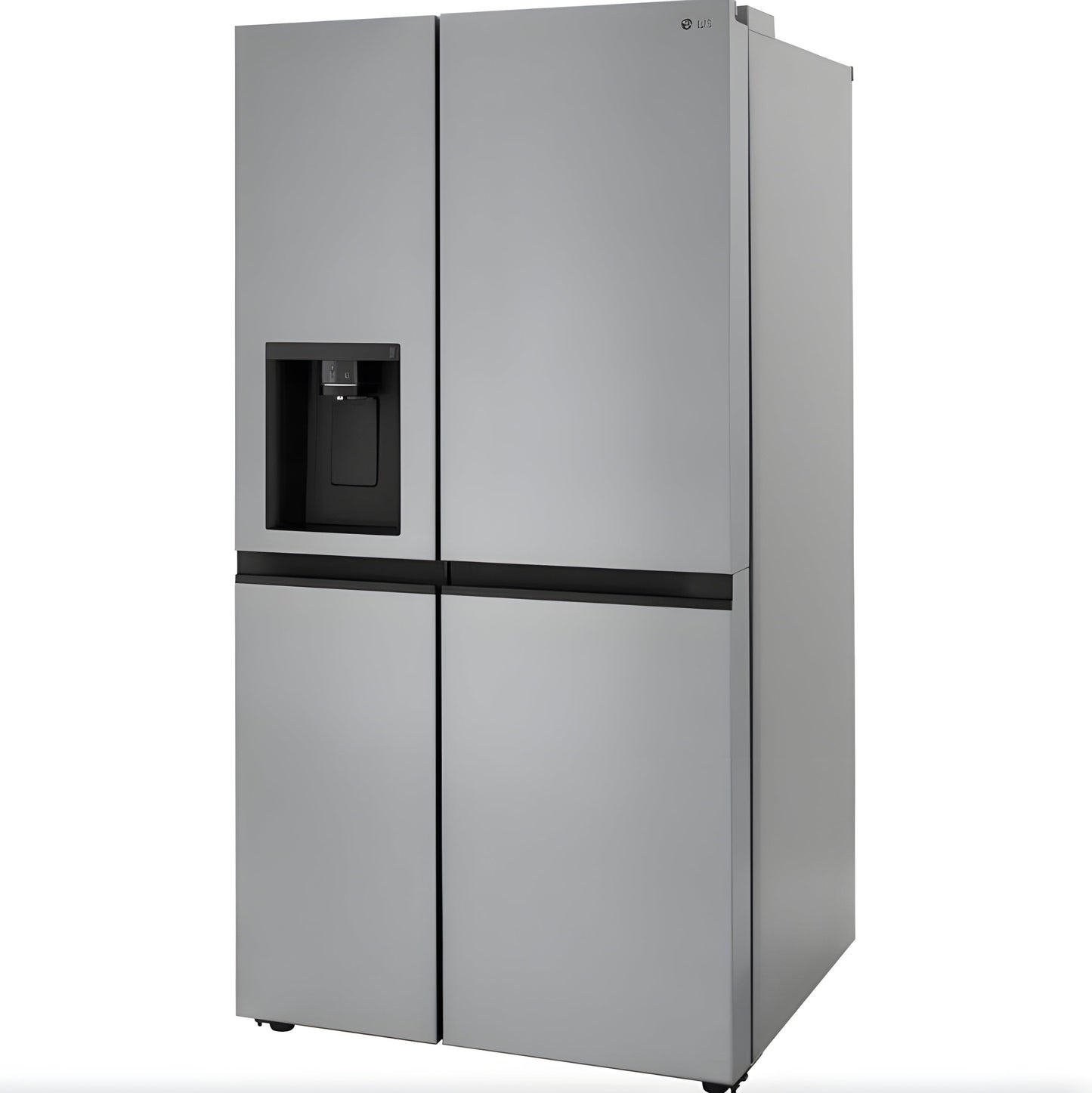 LG 36 in. Side-by-Side Counter-Depth Refrigerator in Stainless Steel 23 Cu. Ft. (LRSXC2306S)