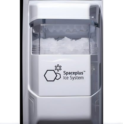 LG 36 in. Side-by-Side InstaView Refrigerator with Craft Ice in Black Stainless 27 Cu. Ft. (LRSOS2706D)