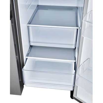 LG 36 in. Side-by-Side Refrigerator in Stainless Steel 27 Cu. Ft. (LRSXS2706S)