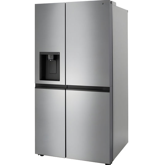LG 36 in. Side-by-Side Refrigerator in Stainless Steel Look 27 Cu. Ft. (LRSXS2706V)