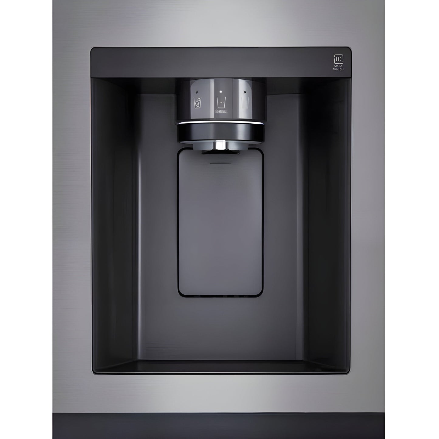 LG 36 in. Side-by-Side Refrigerator in Stainless Steel Look 27 Cu. Ft. (LRSXS2706V)