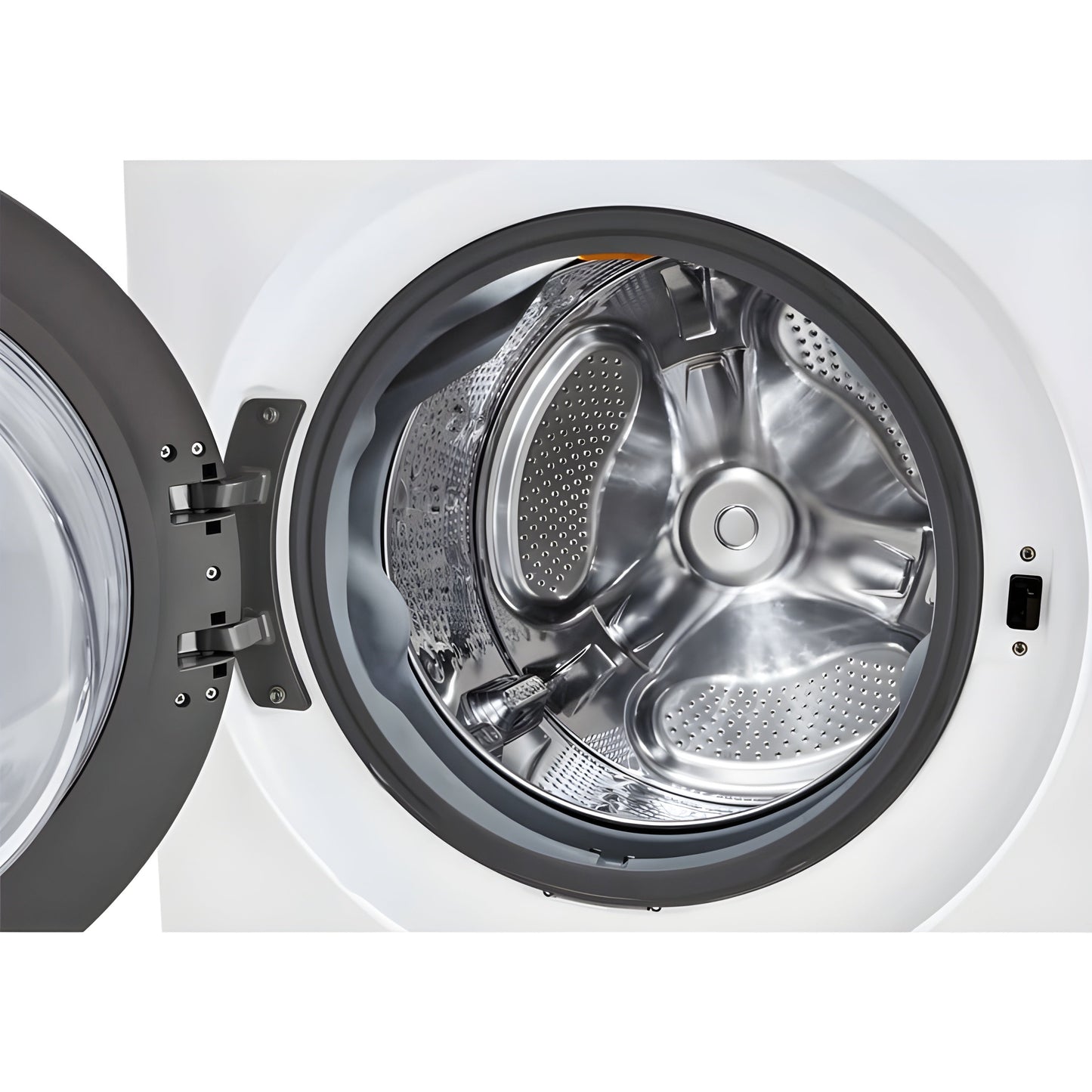 LG 4.5 -Cu. Ft. Washer and 7.4-Cu. Ft. Electric Dryer Single Unit Front Load WashTower with Center Control (WKE100HWA)