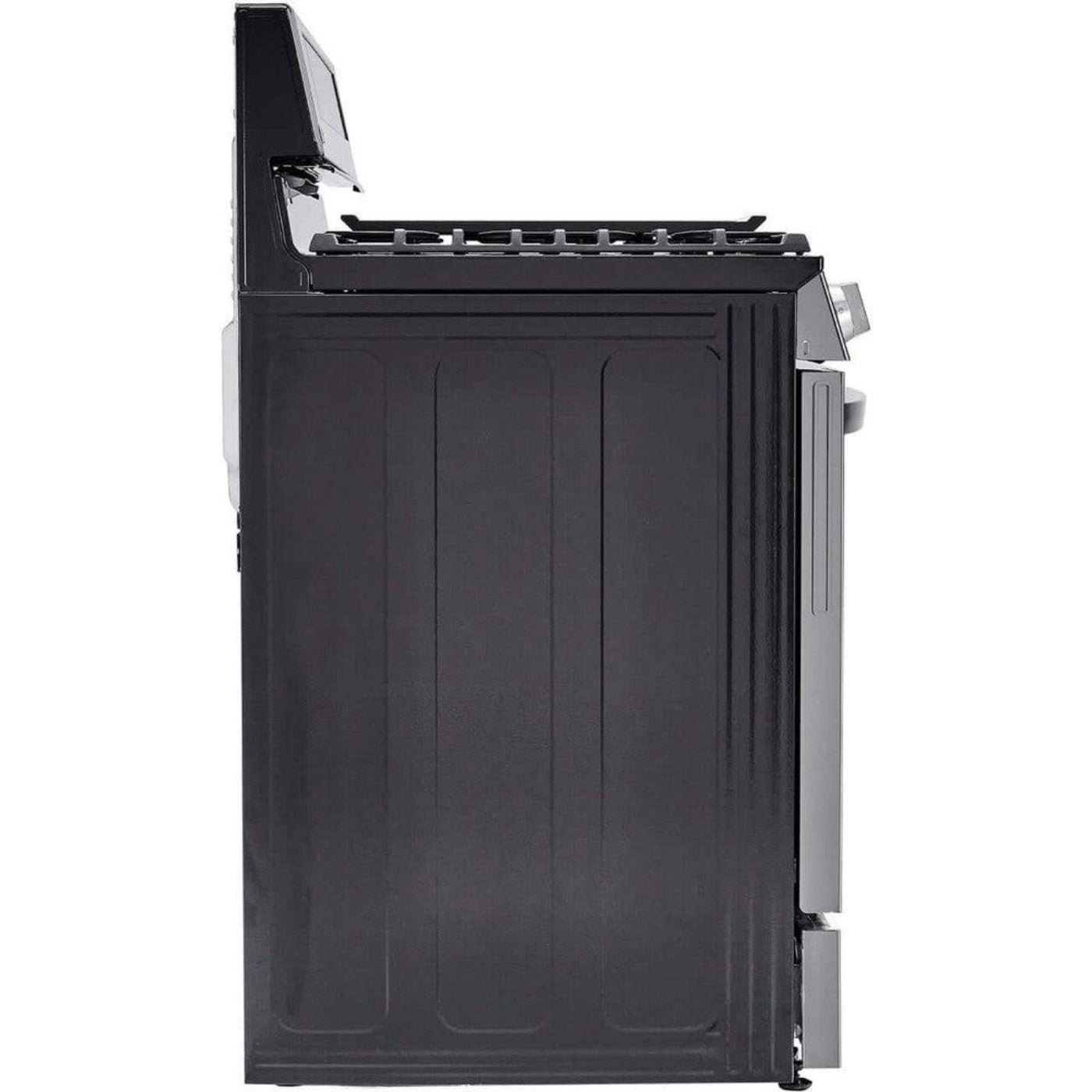 LG 30 in. 5.8-Cu. Ft. Gas Convection Smart Range with AirFry and InstaView, Stainless Steel (LRGL5825F)