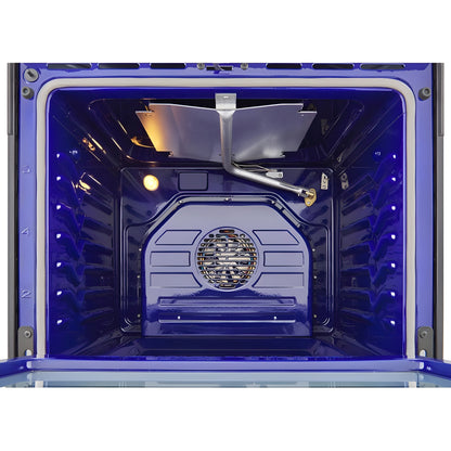 LG 30 in. 6.3-Cu. Ft. Smart Wi-Fi Enabled ProBake Convection InstaView Gas Slide-in Range with Air Fry, Black Stainless Steel (LSGL6335D)