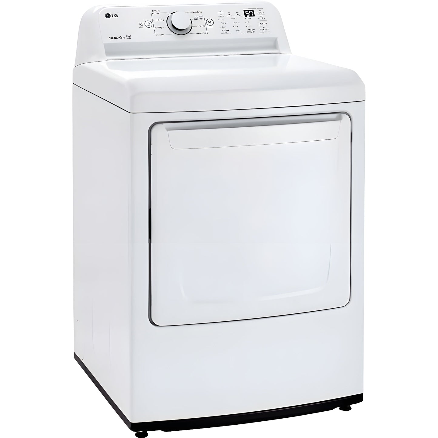 LG 7.3-Cu. Ft. Ultra Large Capacity Electric Dryer with Sensor Dry Technology in White (DLE7000W)