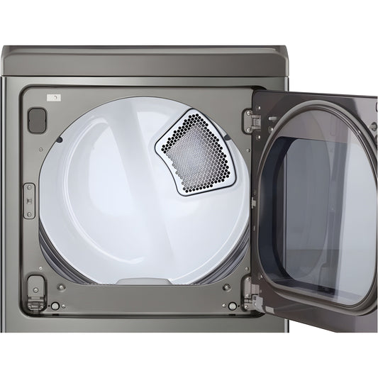 LG 7.3-Cu. Ft. Ultra Large Capacity Smart wi-fi Enabled Rear Control Electric Dryer with EasyLoad Door (DLE7400VE)