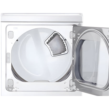 LG 7.3-Cu. Ft. Ultra Large Capacity Smart wi-fi Enabled Rear Control Electric Dryer with EasyLoad Door (DLE7400WE)