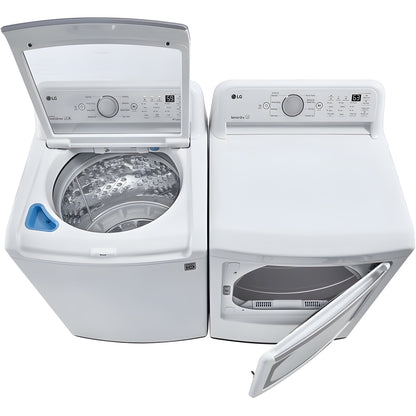 LG 7.3-cu. ft. Ultra Large Capacity Electric Dryer with Sensor Dry Technology in White (DLE7150W)