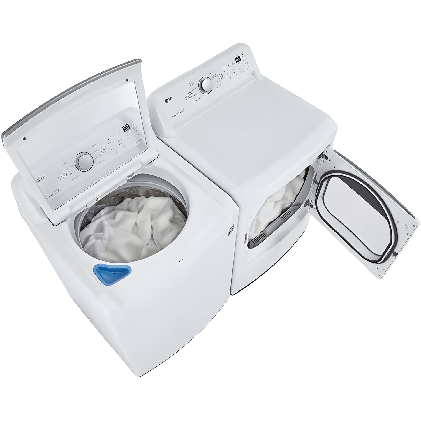 LG 7.3-cu. ft. Ultra Large Capacity Electric Dryer with Sensor Dry Technology in White (DLE7150W)