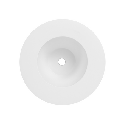 Ledge Lounger Signature 14-Inch Side Table with Umbrella Hole (LLSGST14HWH)