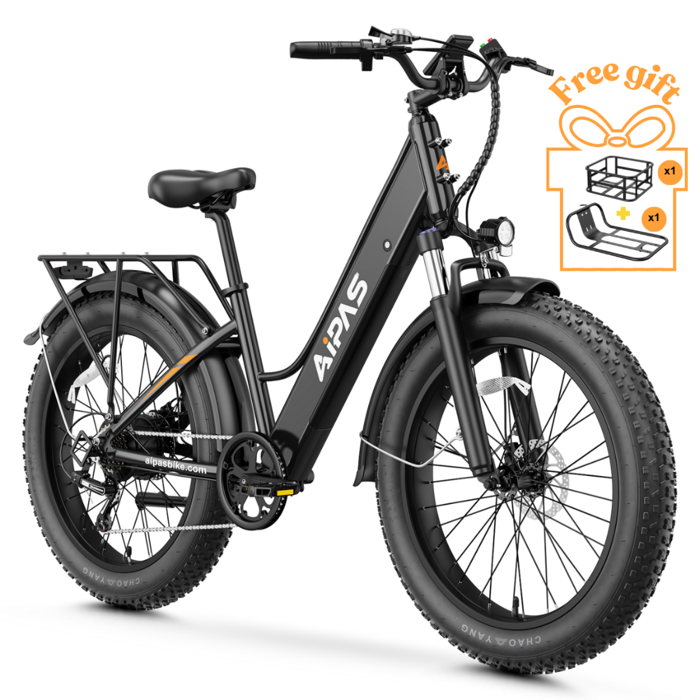 Aipas M1 Xterrain ST Ebike - Aipas-M1-BK
