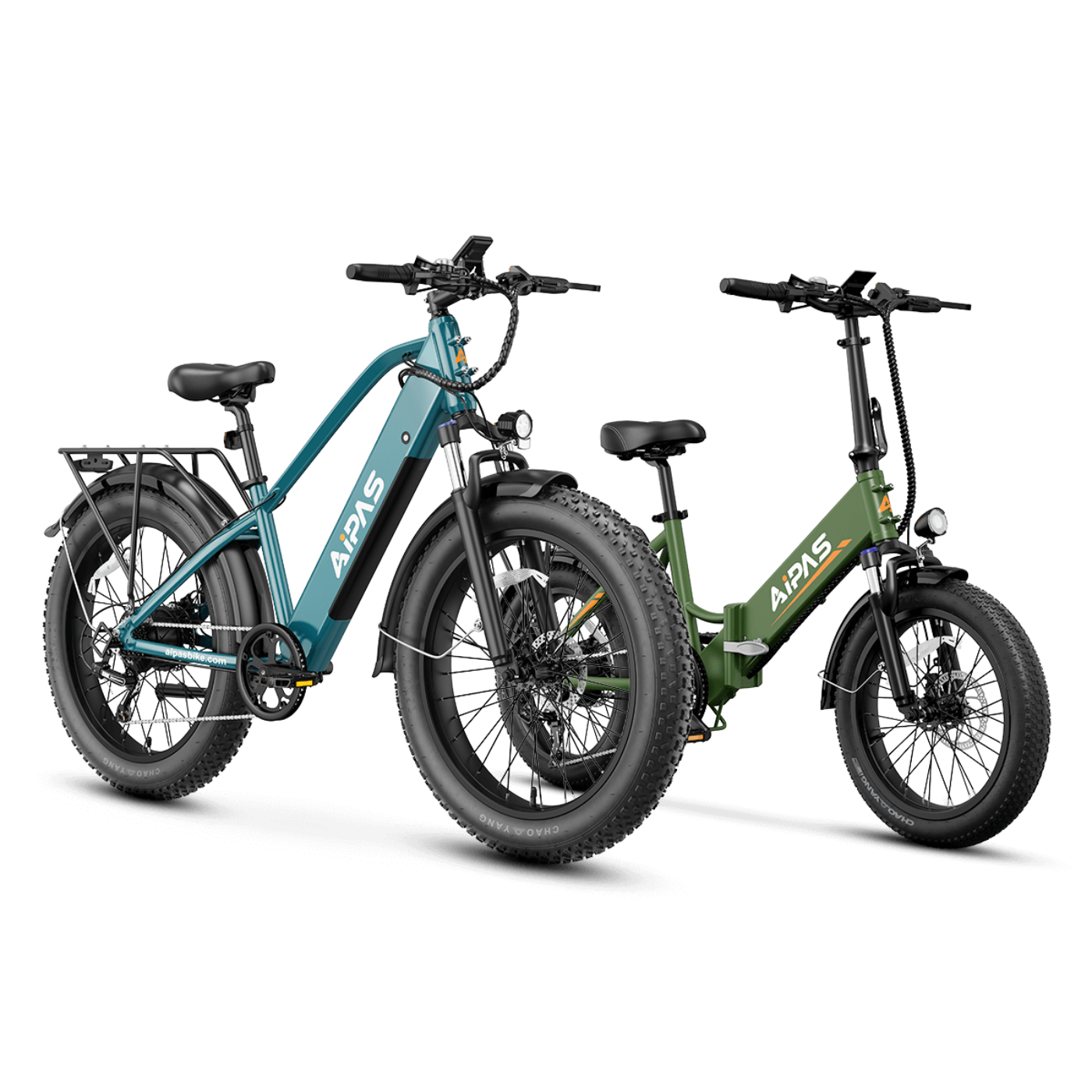 Aipas Ebike Combo Sale M2 + A2 - Aipas-A2white+M2viridity