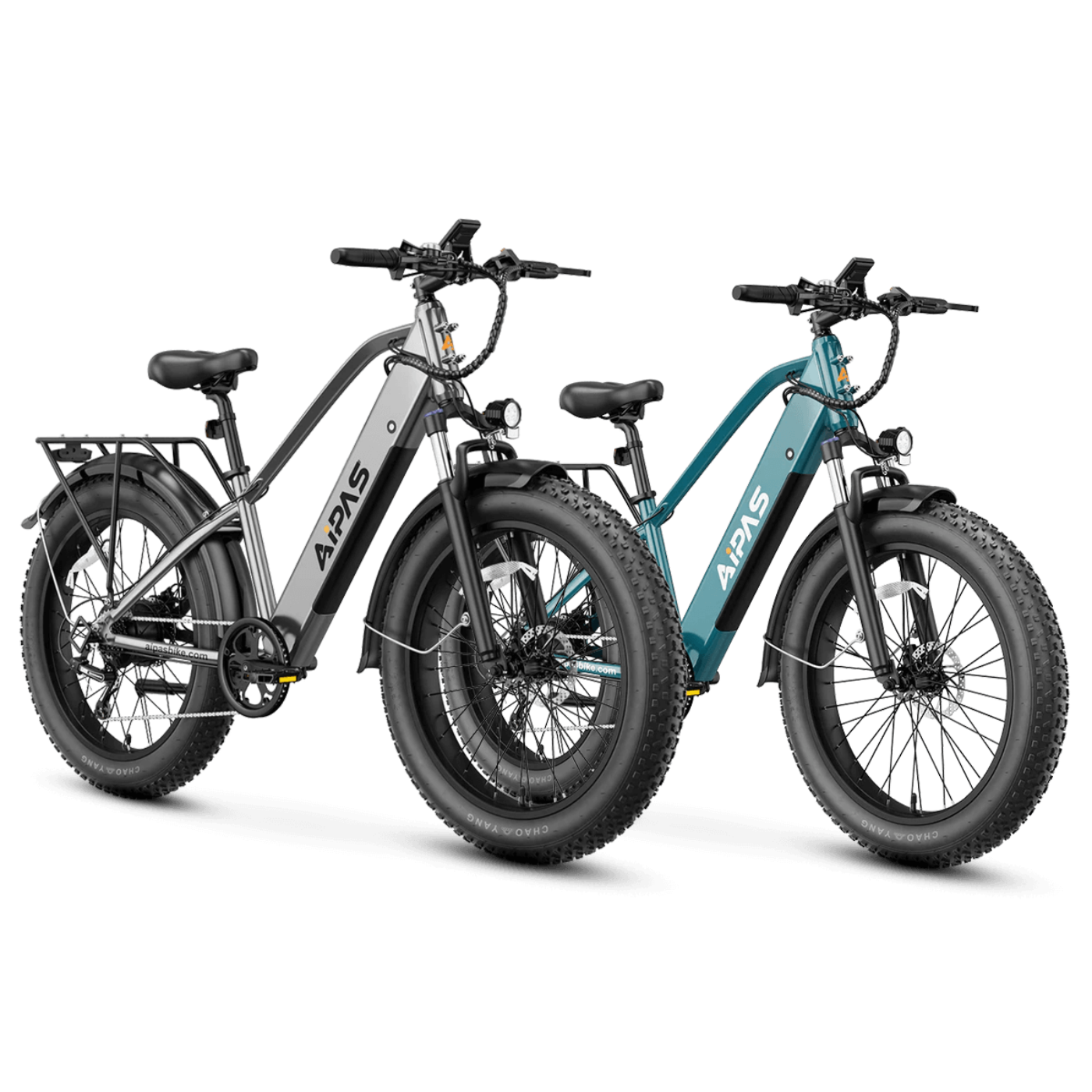 Aipas Ebike Combo Sale M2*2 - Aipas-M2combo-Grey+Orange