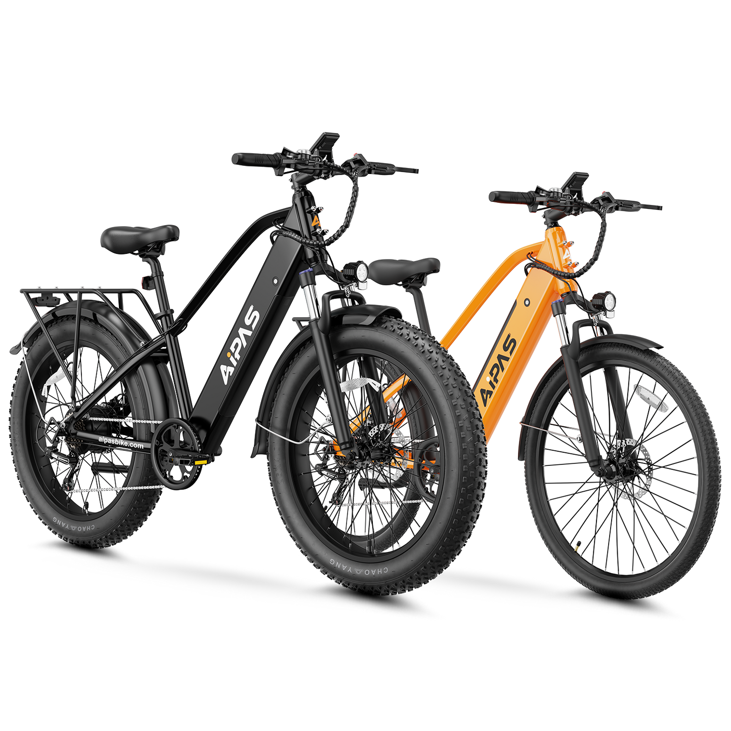 Aipas Ebike Combo Sale M2 + C2 - Aipas-M2orange+C2black
