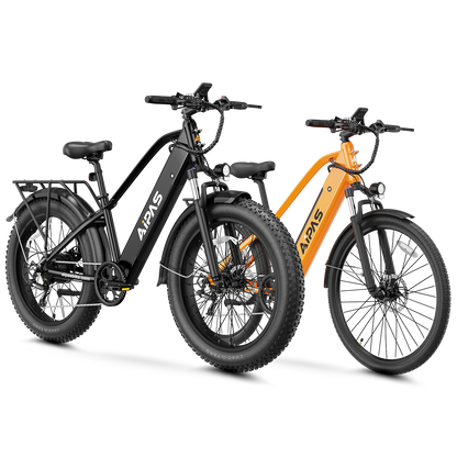 Aipas Ebike Combo Sale M2 + C2 - Aipas-M2orange+C2black