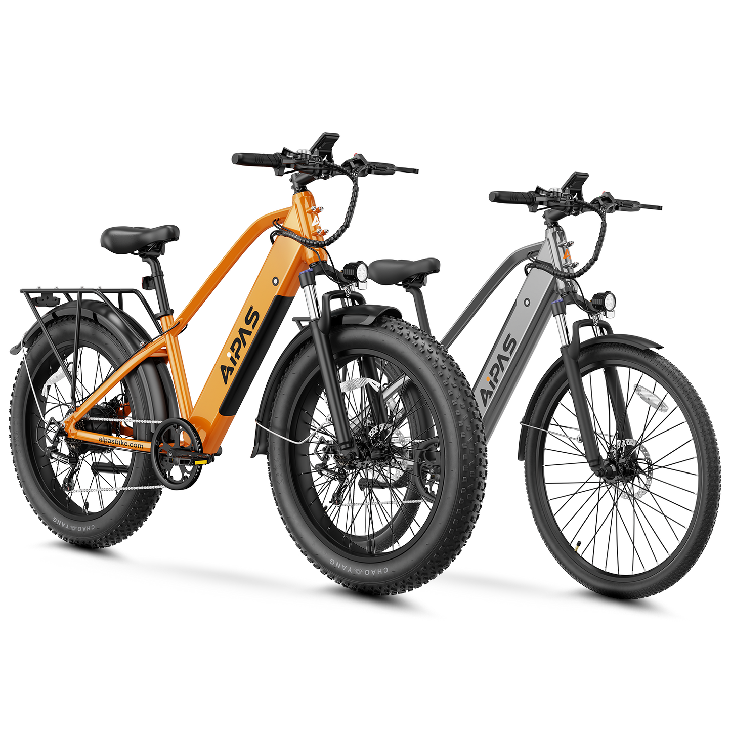 Aipas Ebike Combo Sale M2 + C2 - Aipas-M2orange+C2black