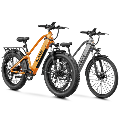Aipas Ebike Combo Sale M2 + C2 - Aipas-M2orange+C2black