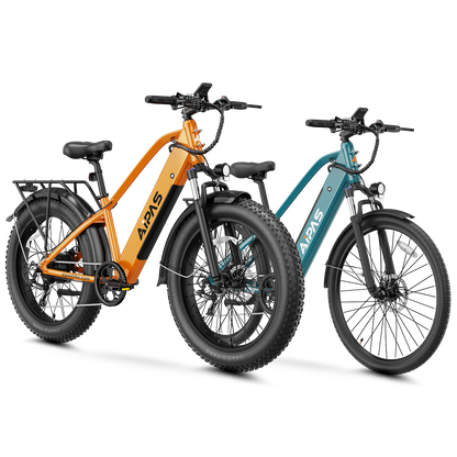 Aipas Ebike Combo Sale M2 + C2 - Aipas-M2orange+C2black