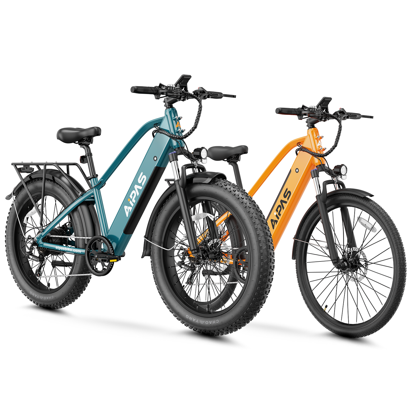 Aipas Ebike Combo Sale M2 + C2 - Aipas-M2orange+C2black