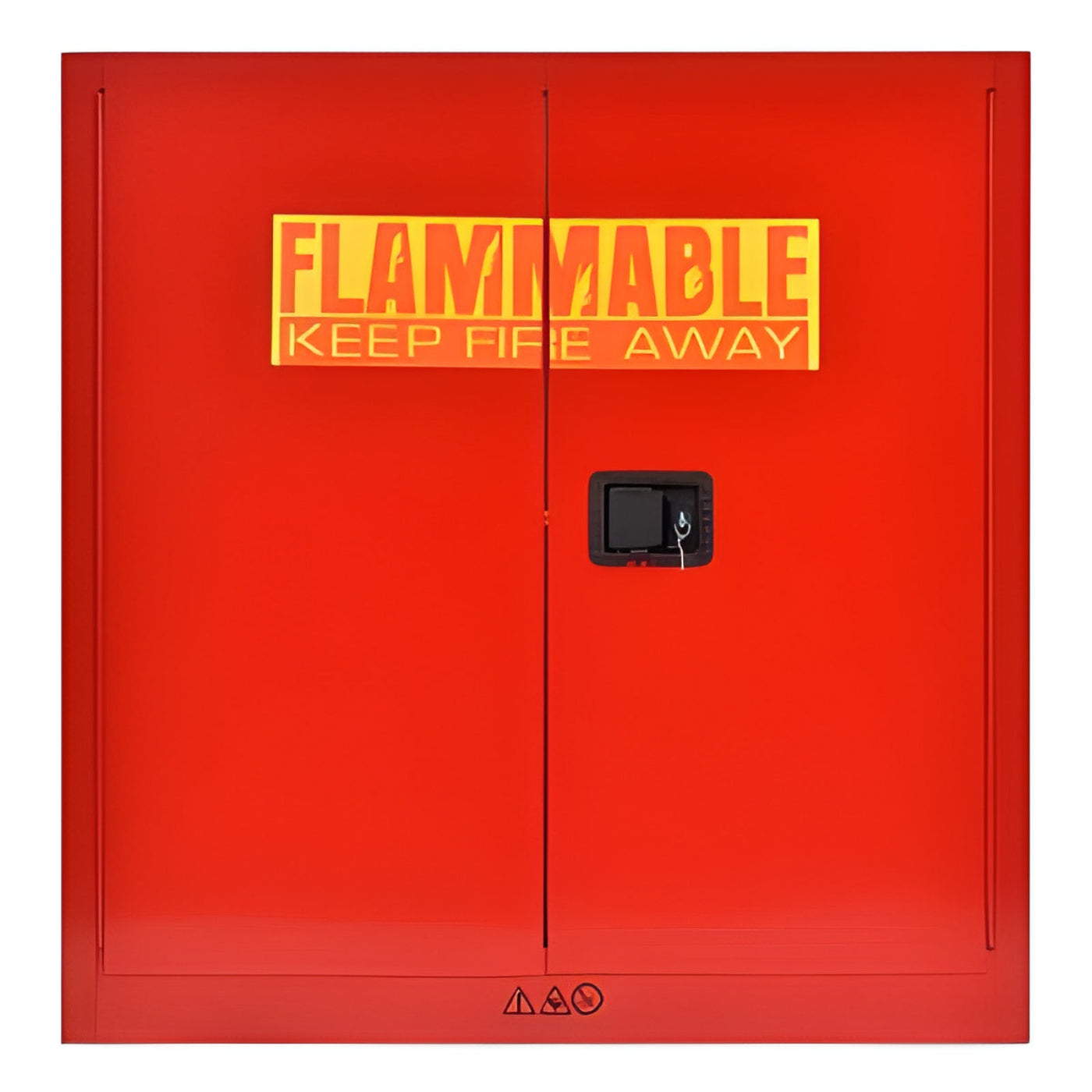 Sandusky Paint and Ink Storage Cabinets - CABINET, SAFETY, CTR HT, PAINT&INK, 40G CAP - PC40-P