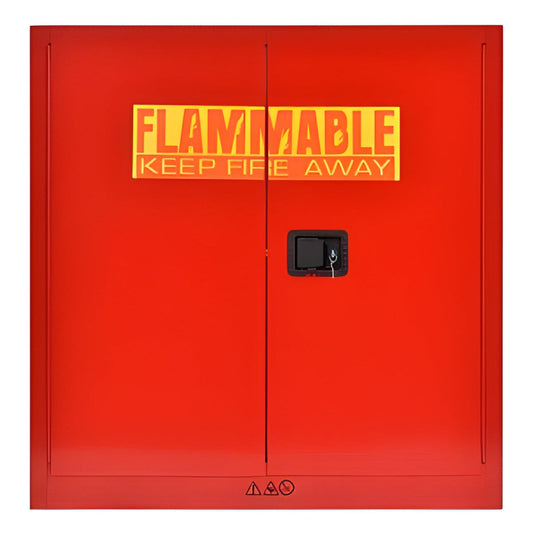 Sandusky Paint and Ink Storage Cabinets - CABINET, SAFETY, CTR HT, PAINT&INK, 40G CAP - PC40-P