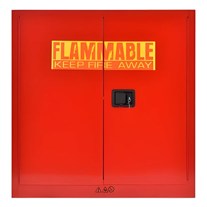 Sandusky Paint and Ink Storage Cabinets - CABINET, SAFETY, CTR HT, PAINT&INK, 40G CAP - PC40-P
