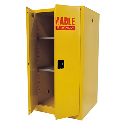 Sandusky Two Door Flammable Safety Cabinets - Double-Door Safety Cabinet, 60 gal. Capacity  - SC600F-P