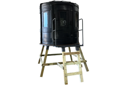 Advantage Hunting RAM 650 Elevated Hunting Blind with Tinted Windows for Bow and Gun - 7026