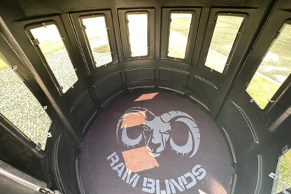 Advantage Hunting RAM 650 Elevated Hunting Blind with Clear Windows for Bow and Gun - 7025