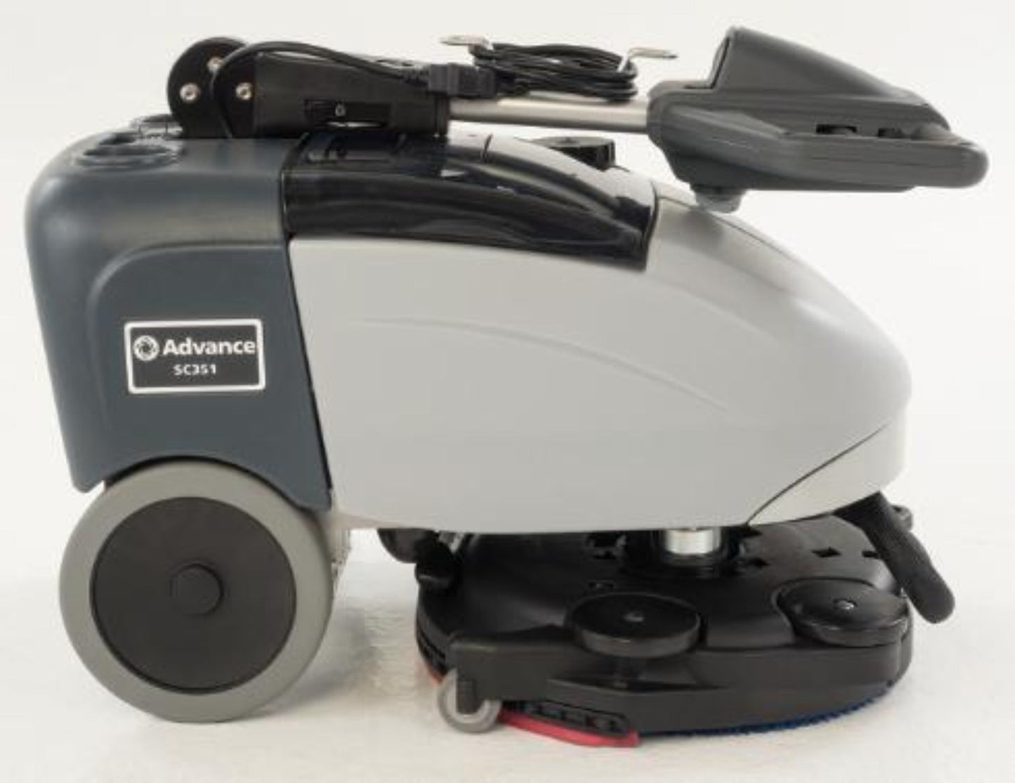 Advance SC351, Floor Scrubber, 14", 2.5 Gallon, Battery, Pad Assist, Forward and Reverse, Disk - 9087342020
