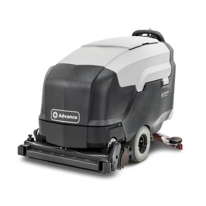Advance SC901 Floor Sweeper Scrubber, 32", 30 Gal, Battery, Cylindrical – 56115556