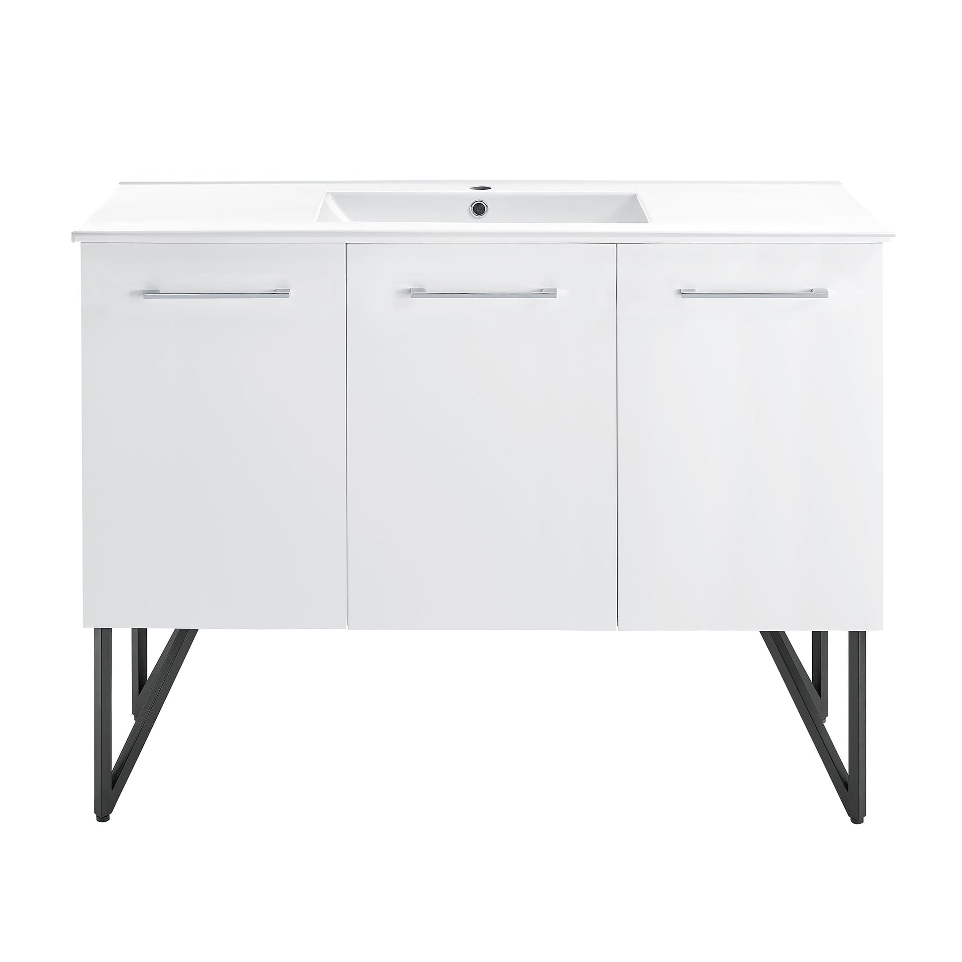 Swiss Madison Annecy 48" Bathroom Vanity in White - SM-BV214 - Backyard Provider