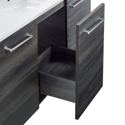 Swiss Madison Annecy 48" Bathroom Vanity in Black Walnut - SM-BV224 - Backyard Provider