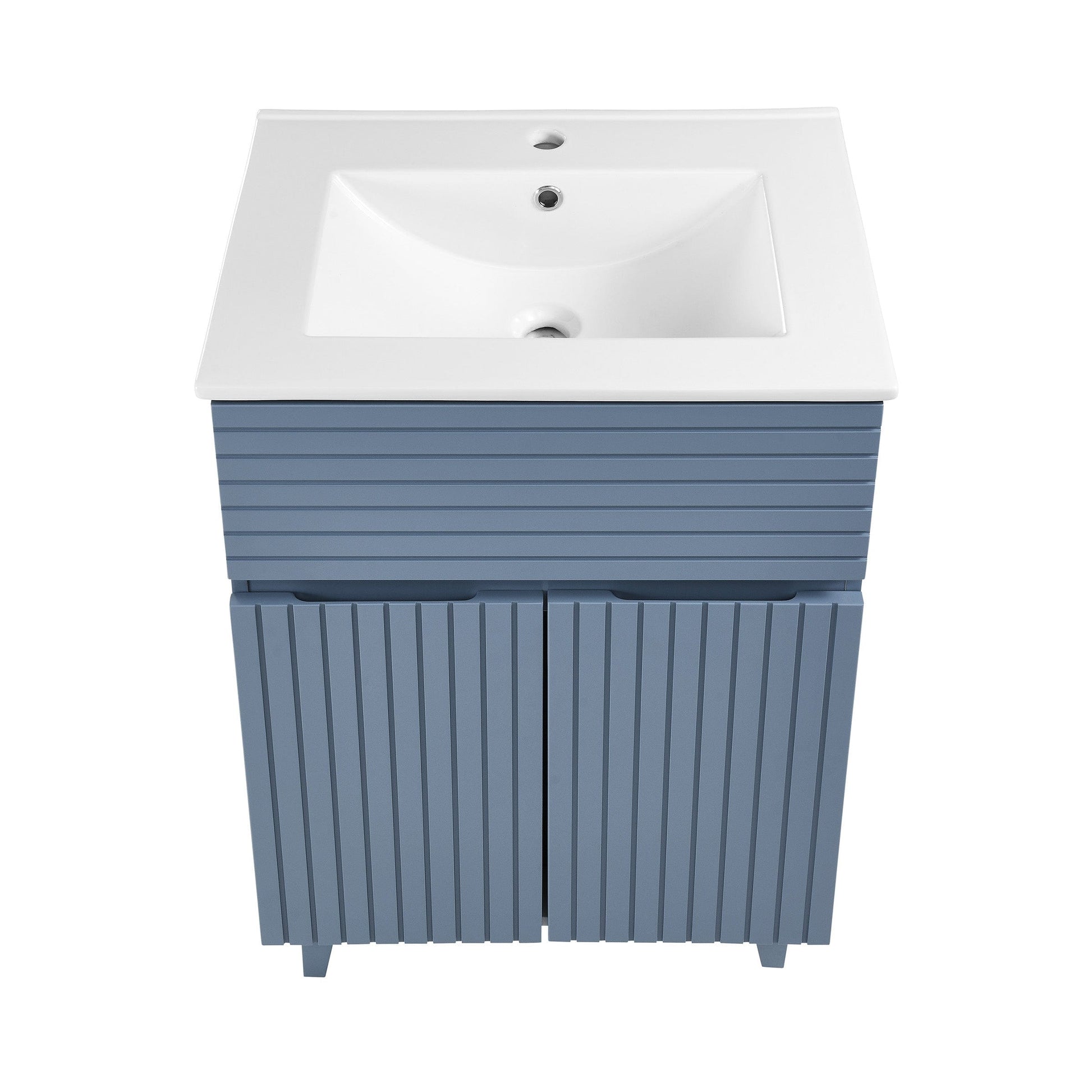 Swiss Madison Bernay 24" Bathroom Vanity in Heather - ﻿﻿SM-BV271H - Backyard Provider
