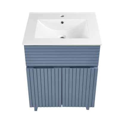 Swiss Madison Bernay 24" Bathroom Vanity in Heather - ﻿﻿SM-BV271H - Backyard Provider