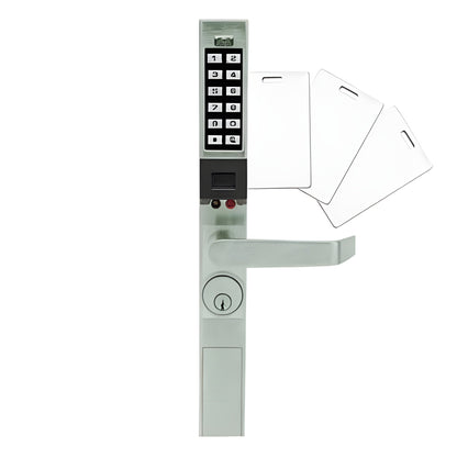 Alarm Lock Trilogy Narrow-Stile PROX Keypad Lever Lock - 26D - Satin Chrome - ALL-PDL1300-26D