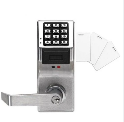 Alarm Lock Trilogy - PDL3000 - Digital PROX Keypad Lever Set w/ Audit Trail - 26D - Satin Chrome - ALL-PDL3000-26D