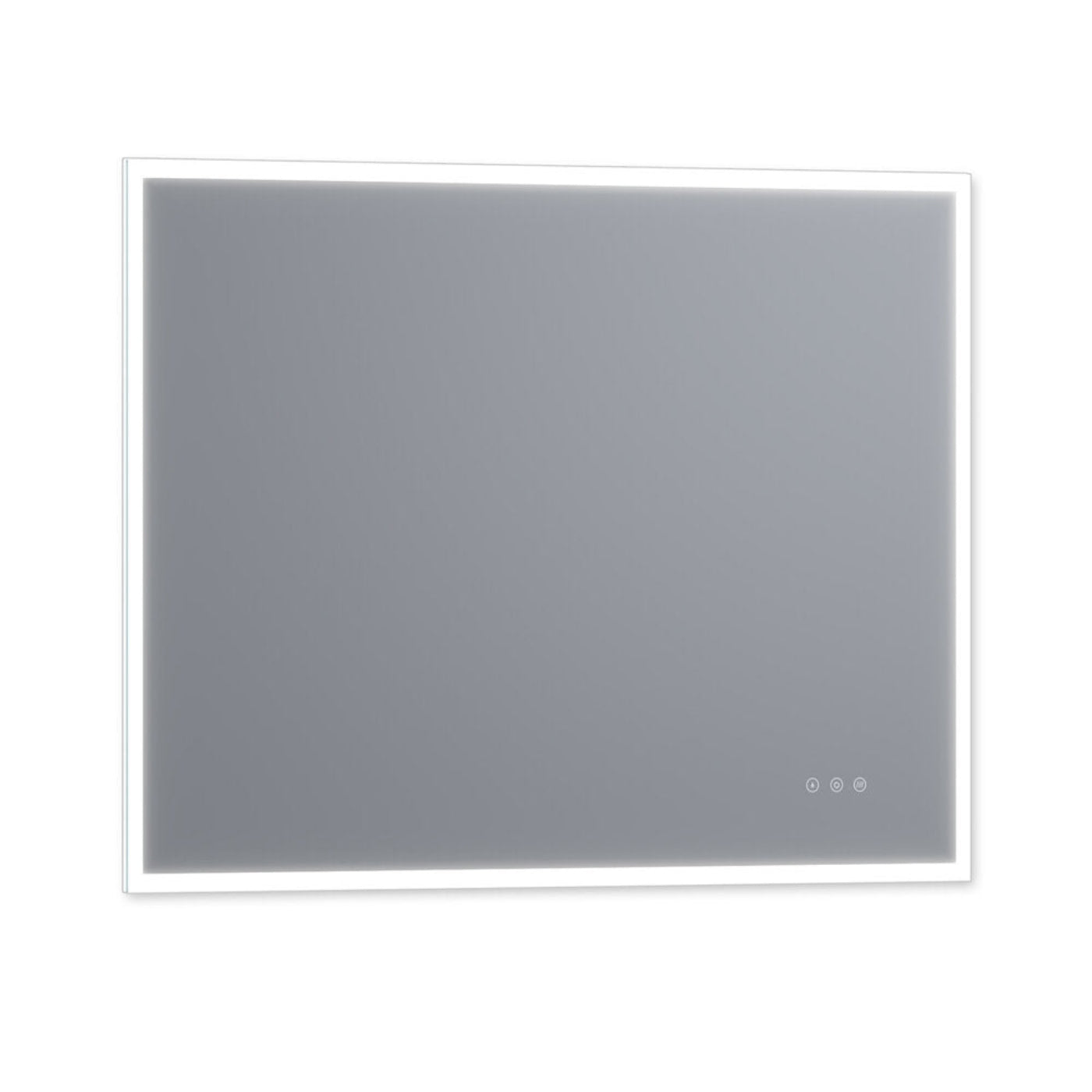 Arpella - Lucent 48 in. x 36 in. Wall Mounted LED Vanity Mirror with Color Changer, Memory Dimmer and Defogger - LEDCM4836