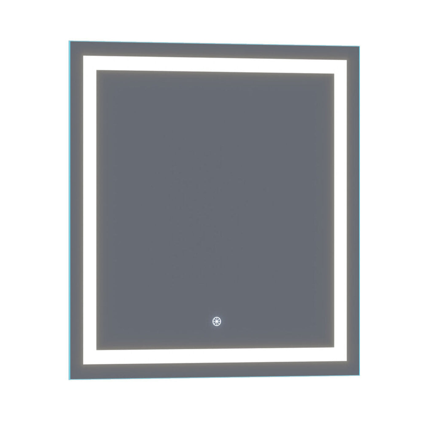 Arpella - Lumina 34 in. x 36 in. LED Lighted Vanity Mirror with Built-In Dimmer and Anti-Fog Feature - LEDSM2034