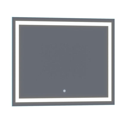 Arpella - Lumina 48 in. x 36 in. LED Lighted Vanity Mirror with Built-In Dimmer and Anti-Fog Feature - LEDSM2048