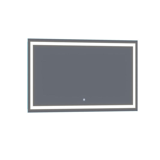 Arpella - Lumina 70 in. x 36 in. LED Lighted Vanity Mirror with Built-In Dimmer and Anti-Fog Feature - LEDSM2070